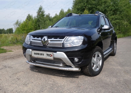 Решетка радиатора верхняя (лист) Renault Duster 2015